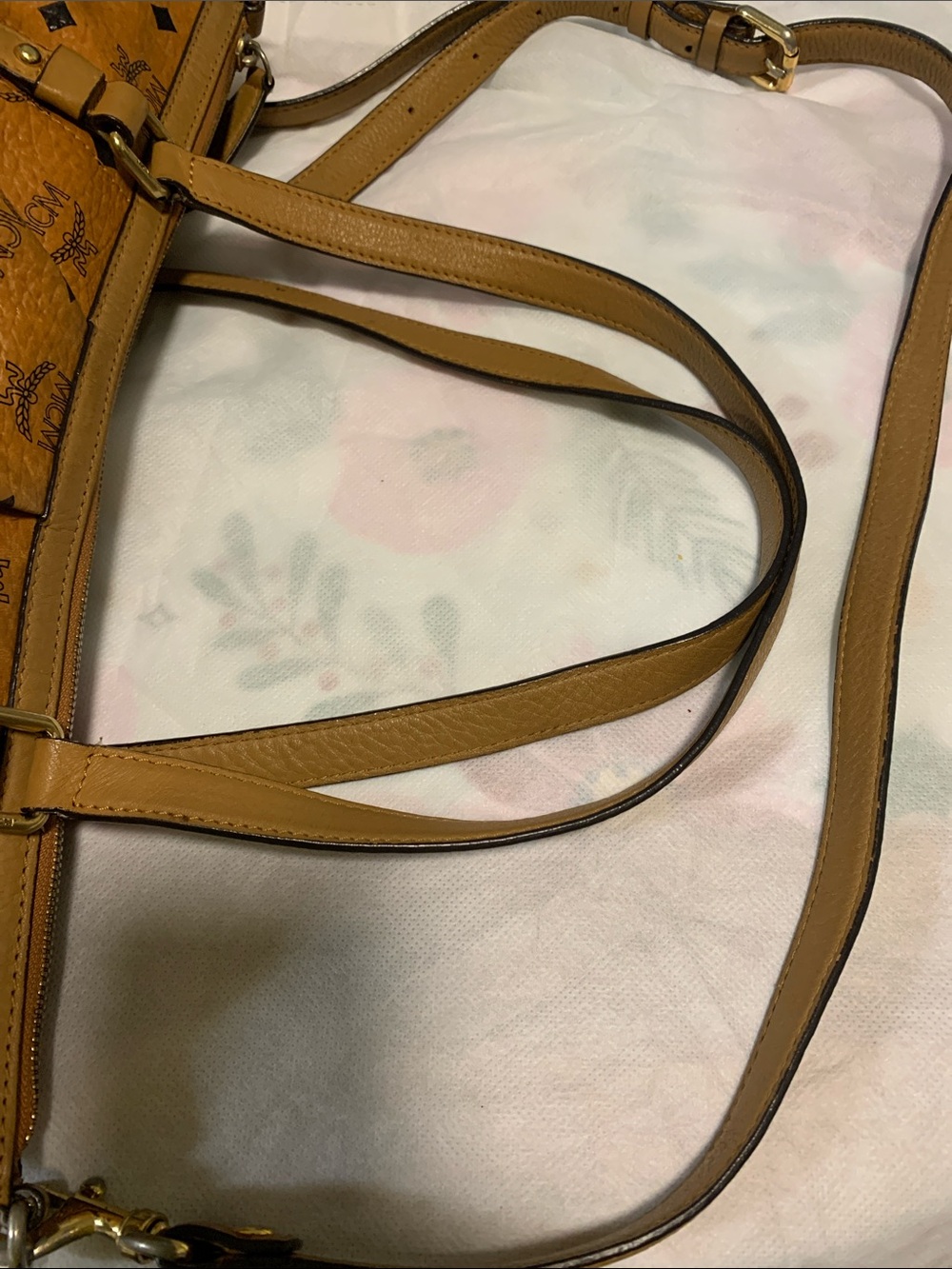 MCM Cognac shoulder bag/crossbody - Picture 10 of 16